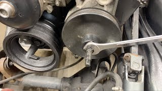 How to Remove and Install A Power Steering Pulley [upl. by Ayotas]