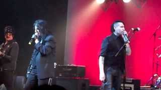 Alice Cooper Marilyn Manson and Steven Tyler sing Come Together with Johnny Depp on guitar [upl. by Naesal]