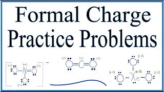 Formal Charge Practice Problems with Explanations [upl. by Luhey]