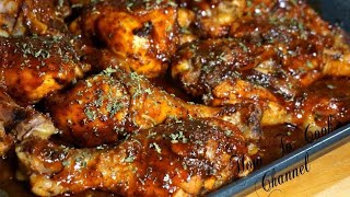 How To Make HONEY GARLIC CHICKEN DRUM STICKS [upl. by Raymond]