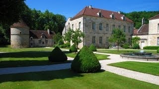 Abbaye de Fontenay  The exquisite World Heritage UNESCO site  Hotel Barging in France [upl. by Valdes]