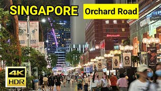 Orchard Road Singapore Walking Tour  Singapore City Tour 2023 [upl. by Bowrah]