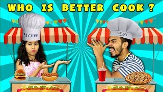 Who Is Better Cook  Snacks Corner War Moral Story  Paris Lifestyle [upl. by Eeldivad]