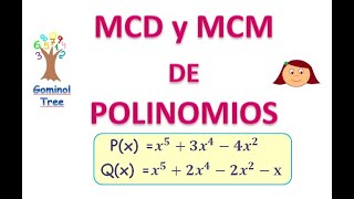 MCM y MCD de POLINOMIOS [upl. by Maitund]