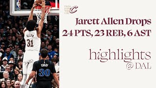 Jarrett Allen Highlights at Dallas  12272023 [upl. by Epilihp]