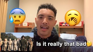 Marine Corps Bootcamp Reaction Truth revealed How is Marine Corps Bootcamp [upl. by Rollo998]