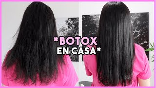 Botox Capilar EN CASA  Así recupero mi Cabello Seco Y Maltratado [upl. by Kannan147]