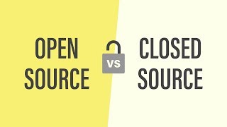 Open Source vs Closed Source Software [upl. by Ednihek]