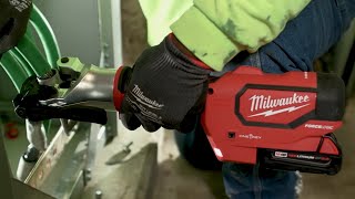 Milwaukee® M18™ FORCE LOGIC™ Crimping Testing [upl. by Wilkey956]