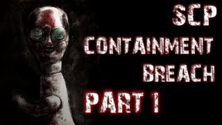 SCP Containment Breach  Part 1  A TERRIFYING START [upl. by Cherice500]