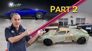 How to build a supercar from scratch Part 2 Arete Supercar project [upl. by Glynn]