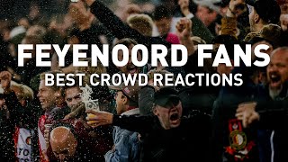 Feyenoord Fans • Best Crowd Reactions After A Goal [upl. by Annaigroeg]