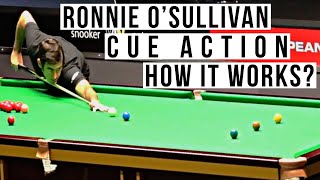 How Ronnie O’Sullivan Snooker Cue Action Works [upl. by Oznola]