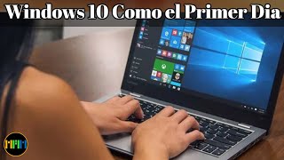 Como Restaurar Windows 10 Facil y Sin Perder Tus Archivos [upl. by Brand]