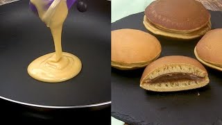 Dorayaki the traditional Japanese dessert ready in few steps [upl. by Starobin]