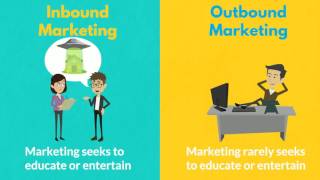 Difference between Inbound Marketing Vs Outbound Marketing [upl. by Marala230]