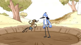 Regular Show  Rigby Vs Mordecai Death Kwon Do Battle [upl. by Lanam]