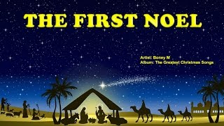 The First Noel  Boney M with Lyrics [upl. by Nedmac]