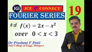 Fourier Series of 2xx2 over 0 3  18mat31  Dr Prashant Patil [upl. by Orton328]