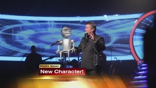 Terry Fator introduces quotRusty The Robotquot new puppet to Las Vegas Show [upl. by Nivle]