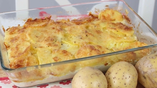 KARTOFFELGRATIN  so gelingt dir der Auflaufklassiker  Cremig amp knusprig [upl. by Saxela490]