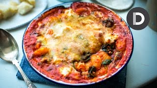 Baked 3 Cheese Gnocchi Recipe [upl. by Nethsa]