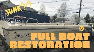 FULL BOAT RESTORATION START TO FINISH [upl. by Leidgam]