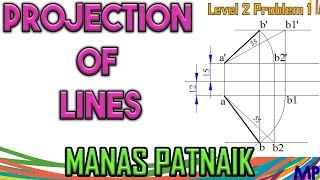 Projection of LinesLevel 2 Problem 1 [upl. by Annawaj]