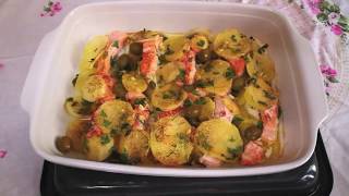 Salmone con Patate al Forno [upl. by Lipinski]