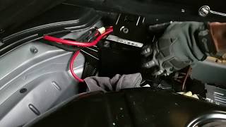 Mercedes Benz Auxiliary Battery Replacement [upl. by Kiersten]