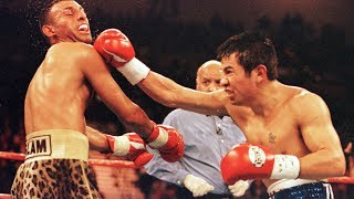 Prince Naseem Hamed vs Marco Antonio Barrera Highlights [upl. by Nodnil]