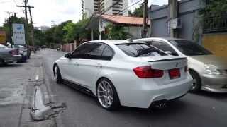 BMW F30 320i w innotech performance exhaust [upl. by Buck]