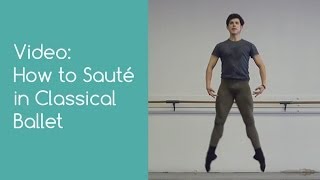 How to Sauté in Classical Ballet [upl. by Ailekat161]