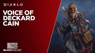 BlizzConline 2021  Diablo The Voice of Deckard Cain [upl. by Noside]