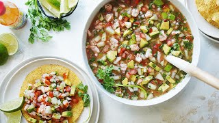 Shrimp Ceviche Ceviche De Camaron Sonora Style [upl. by Forsyth]