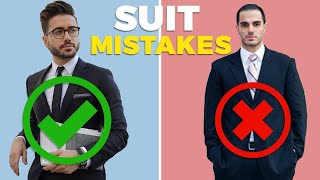 10 SUIT MISTAKES MEN MAKE And How To Fix Them  Alex Costa [upl. by Jayme]