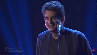 John Mayer  Moving On and Getting Over Live at iHeart Radio Theater in LA 10242018 [upl. by Ecirehs]