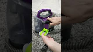 How To Clean Out A SpotClean Hose  BISSELL® SpotClean [upl. by Schwinn]