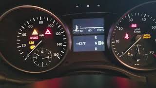 Mercedes Engine Temperature Reading From Cluster [upl. by Aitam]