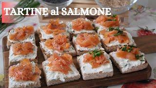 Tartine Al Salmone  I Fornelli di Sara  Sara Guella [upl. by Barlow700]