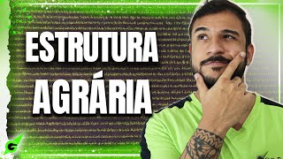 ESTRURA AGRÁRIA  GEOBRASIL PROF RODRIGO RODRIGUES [upl. by Ailedamla694]