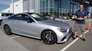 What are the MAJOR changes for the 2021 Mercedes Benz E450 coupe [upl. by Aittam]