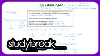 Rückstellungen Aufwandsrückstellung Drohverlust  Externes Rechnungswesen [upl. by Ymerrej]