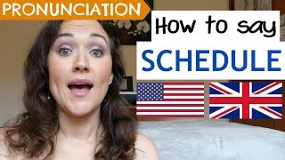 How to Pronounce SCHEDULE US UK amp Australian pronunciation [upl. by Charteris]