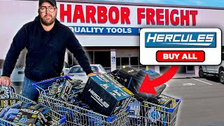 I Bought Every Hercules Tool at Harbor Freight [upl. by Sorgalim]