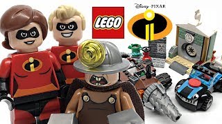 LEGO Incredibles 2 Underminers Bank Heist review 2018 set 10760 [upl. by Gnilrets]