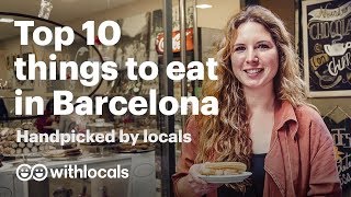 What to eat and where to eat in Barcelona 👫 Handpicked by locals 🥘 [upl. by Swords]