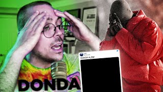 Fantano FULL REACTION to quotDONDAquot by Kanye West [upl. by Siari78]