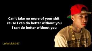 Diced Pineapples Lyrics  Tyga  HD [upl. by Regdor]