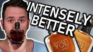 EMPORIO ARMANI STRONGER WITH YOU INTENSELY FRAGRANCE REVIEW  BETTER THAN THE ORIGINAL [upl. by Tizes]